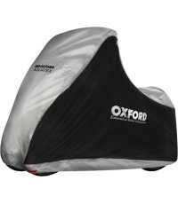 Чехол для скутера MP3 Oxford Aquatex черный/серебристый
