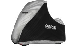 MP3 Scooter Cover Oxford Aquatex Black/Silver