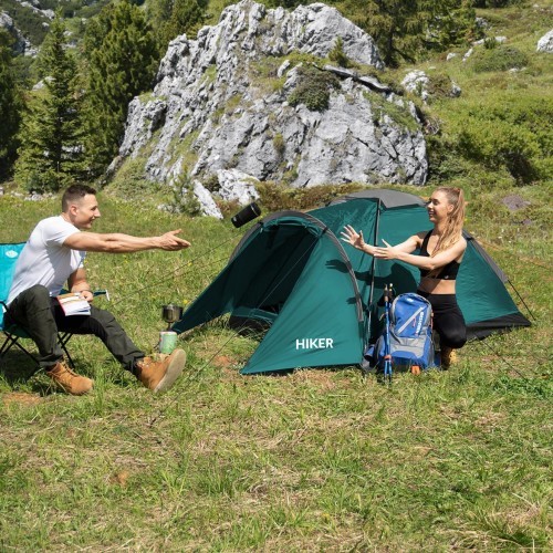 NC6010 GREEN CAMPING TENT HIKER NILS CAMP