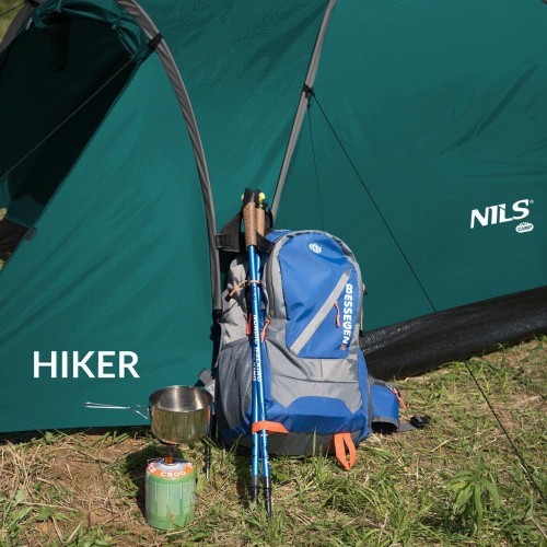 NC6010 GREEN CAMPING TENT HIKER NILS CAMP