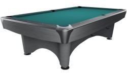 Biljarda galds Pool Dynamic IV, 9 ft, gaiši pelēks, Simonis 760 blue green