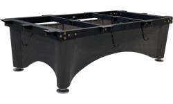 Biljarda galds Pool Dynamic IV, 9 ft, gaiši pelēks, Simonis 760 blue green