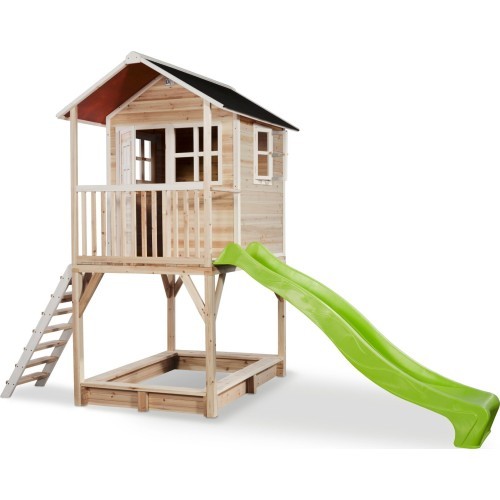 EXIT Loft 700 wooden playhouse - natural