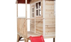Деревянный игровой домик EXIT Loft 300, натуральный