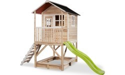 EXIT Loft 500 wooden playhouse - natural