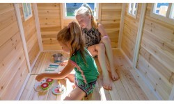 EXIT Loft 550 wooden playhouse - natural