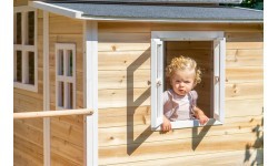 EXIT Loft 550 wooden playhouse - natural