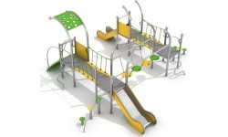 Playground Climbing Frame Inter-Play Dometo 4-1