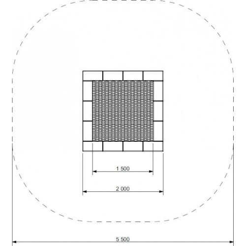 Trampoline Inter-Play Pako 200 WP