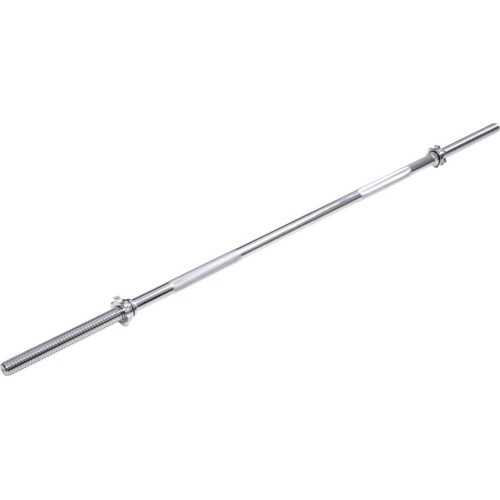 Taisns svarcelšanas stienis inSPORTline Welenorty 220 cm / 30 mm ar vītņotiem galiem un fiksatoriem
