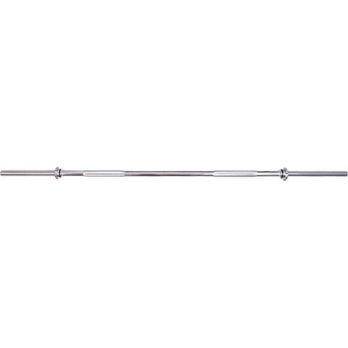 Taisns svarcelšanas stienis inSPORTline Welenorty 220 cm / 30 mm ar vītņotiem galiem un fiksatoriem