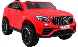 Bērnu elektromobilis Mercedes GLC 63S, sarkans