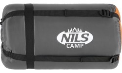 Guļammaiss Nils Camp NC2008, izmērs L, pelēks/oranžs