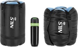 NC2012 BLACK-BLUE SLEEPING BAG NILS CAMP