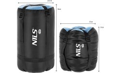 NC2012 BLACK-BLUE SLEEPING BAG NILS CAMP