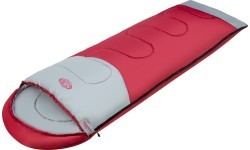 NC2008 MAROON-GREY SLEEPING BAG SIZE L NILS CAMP