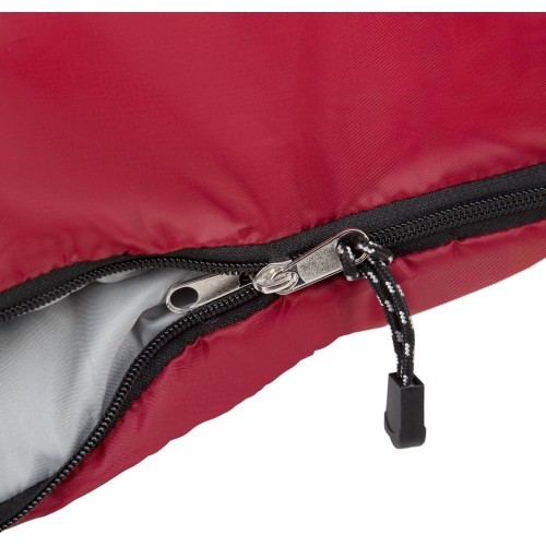 NC2008 MAROON-GREY SLEEPING BAG SIZE L NILS CAMP