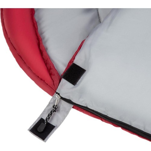 NC2008 MAROON-GREY SLEEPING BAG SIZE L NILS CAMP