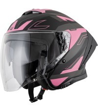 Motorcycle Helmet W-TEC Voltik Shockrose - Pink