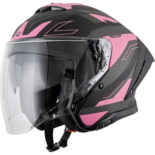 Motocikla ķivere W-TEC Voltik Shockrose - Pink