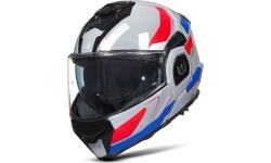 Откидной мотошлем W-TEC Zoroz P/J - Matt Black-Fluo Pink