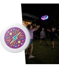 Светящийся фрисби inSPORTline LFD108 - Фиолетовый