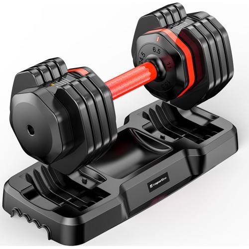 Adjustable Single-Handed Dumbbell Set inSPORTline DuraBell® 2 x 6.5 – 24.5 kg