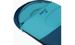 Guļammaiss NC2008 zils un gaiši zils L izmēra NILS CAMP