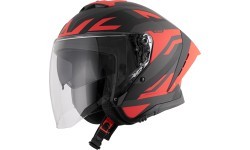 Motocikla ķivere W-TEC Voltik Graphic - Sarkans