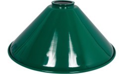 Zaļš lampas kupols 37 cm