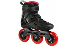 Skrituļslidas Powerslide Imperial Black Red 110