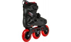 Роликовые коньки Powerslide Imperial Black Red 110