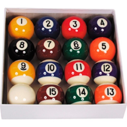 Ventura Laminated Pro-Pool biljarda bumbiņu komplekts 57,2 mm
