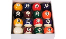 Ventura Laminated Pro-Pool biljarda bumbiņu komplekts 57,2 mm
