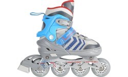 NH18192 4IN1 IN-LINE SKATES/HOCKEY ICE SKATES - Black / Green