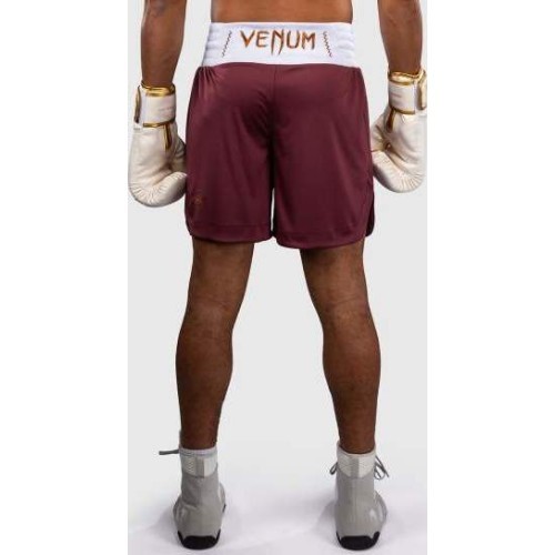 Боксёрские шорты Venum Classic, бордовые