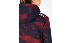 Women's UFC Zenith by Venum Burgundy Authentic Fight Week Pullover Hoodie