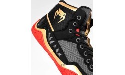 Cīņas apavi Venum Elite Wrestling Black/Gold/Red