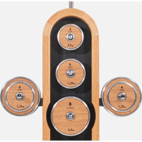 Стойка для дисков NOHRD WeightPlate Tower, дуб