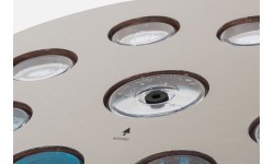 Balance Board with Water NOHrD Eau-Me Board Stainless Steel