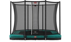 BERG Ultim Favorit InGround 280 zaļš + drošības tīkls Comfort