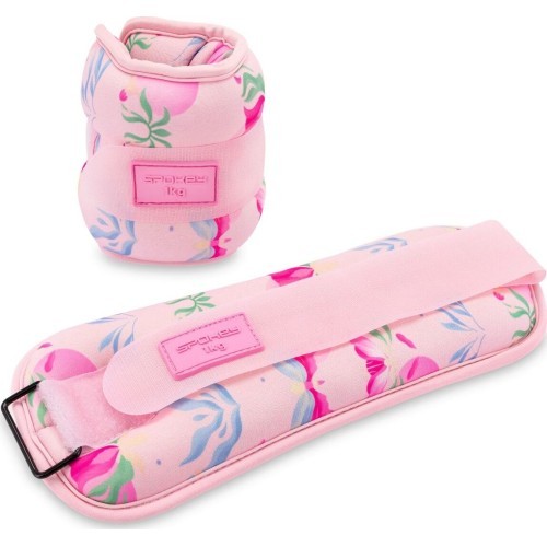 Ankle and wrist weights 2x 1 kg Spokey THE BLOOM FORM
