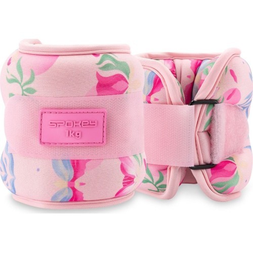 Ankle and wrist weights 2x 1 kg Spokey THE BLOOM FORM