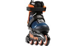 Skrituļslidas Rollerblade Microblade, oranžas/zilas