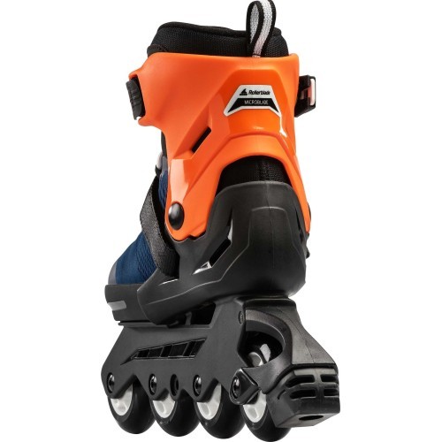 Rollerblade Microblade inline skates, orange/blue