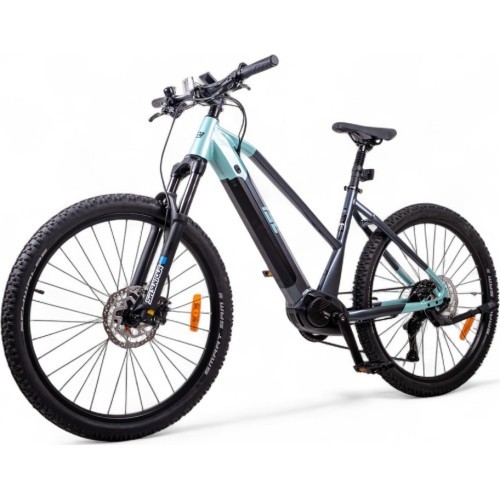 Sieviešu kalnu elektrovelosipēds ISL Asuki 630 Wh 27,5" - 2025 - Aqua Blue
