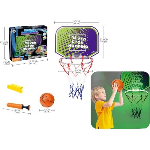 Light-Up Basketball Set inSPORTline LBBS150