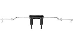 Olimpiskais drošais pietupienu stienis inSPORTline Squabar 239,3 cm / 50 mm, 25,5 kg, līdz 317 kg, ar fiksatoriem