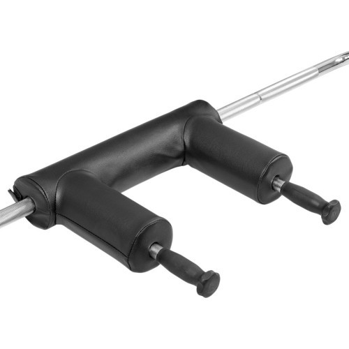 Olimpiskais drošais pietupienu stienis inSPORTline Squabar 239,3 cm / 50 mm, 25,5 kg, līdz 317 kg, ar fiksatoriem