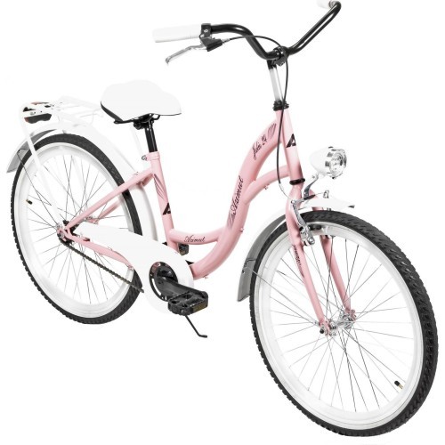 AZIMUT Julie 24" 2025 pink-white Bicycle